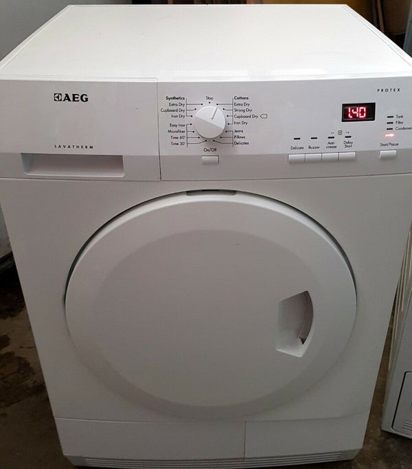 AEG T61275AC Tumble Dryer Stops midcycle, Not heating E60