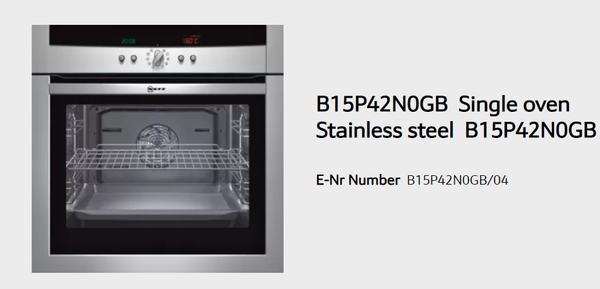 Neff ???..B15P42.0GB Tripping RCD…think narrowed it down to element in base of cooker.