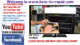 Beko cooker not heating up, How to replace oven element