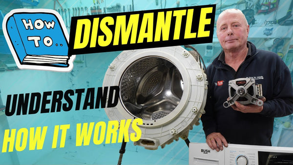 How to Dismantle Bush WMNBX814W Washing Machine? | Compatible with Vestel Made Washers (Logik, Bush, Regal, Clayton, Wellington etc.)