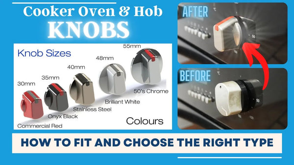 How To Choose Universal Cooker Oven Hob Knobs Pack | How To Fix and Replace?