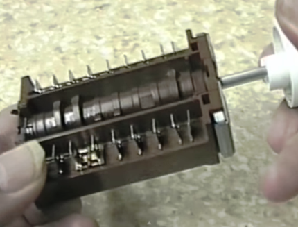 Cooker & Oven selector switch and thermostat regulator how they work