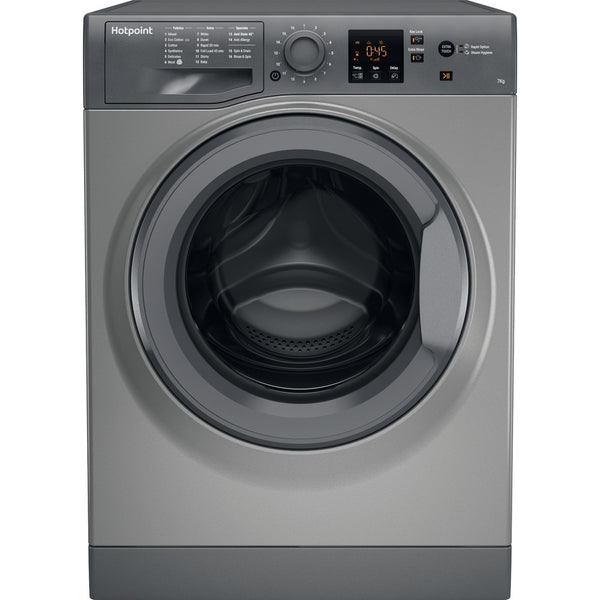 Hotpoint NSWM743U Washing Machine When i finish the program is still have water inside of the machine