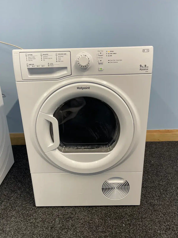 Hotpoint TCFS93BGP Condenser Tumble Dryer Stops & Filter/Empty Water Light Keeps Coming On