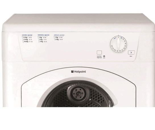 Hotpoint Tumble Dryer FETV60CP not drying or heating