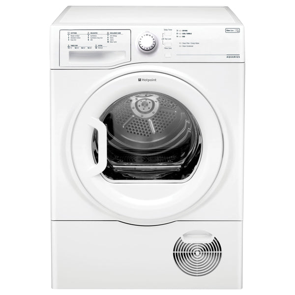 Hotpoint NTM1081WKUK heat pump tumble dryer turns but doesn’t make heat