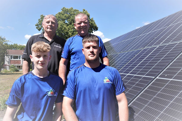 Appliance workshop in South Wales now totaly off grid electric