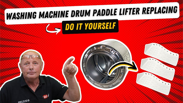 How To Replace Washing Machine Drum Paddle Lifter? | Hotpoint, Creda, Ariston & Indesit Washing Machines