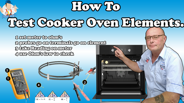 How to test oven elements out of cookers