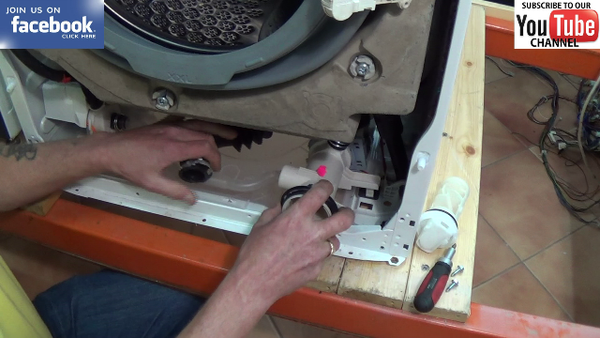 How to replace Electrolux Washing machine pump that will not empty.