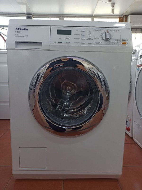 Miele W5903 Washing Machine Making Noise & Difficult to Turn Drum