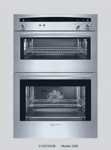 Neff cooker U1421N2GB/01 oven element connections