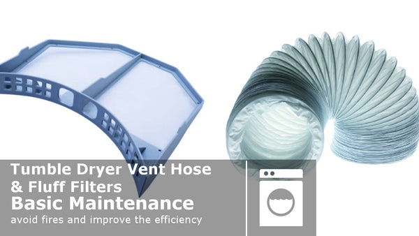 Tumble Dryer Vent Hose & Fluff Filters Basic Maintenance