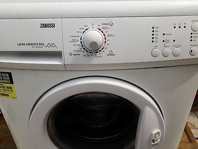 Zanussi Washing Machine ZWN6120L problems starting the machine
