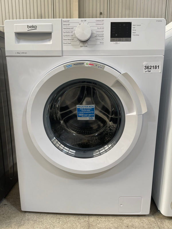 Beko WTL82051W Washing Machine Motor Doesn’t Work