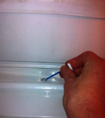 How to unblock a Fridge leaking water from inside.