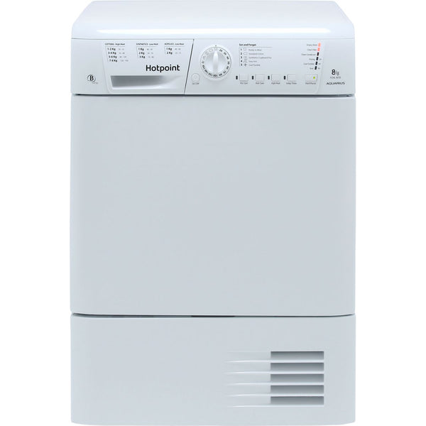 Hotpoint TCHL870BP condenser tumble dryer turns spins but doesn´t dry