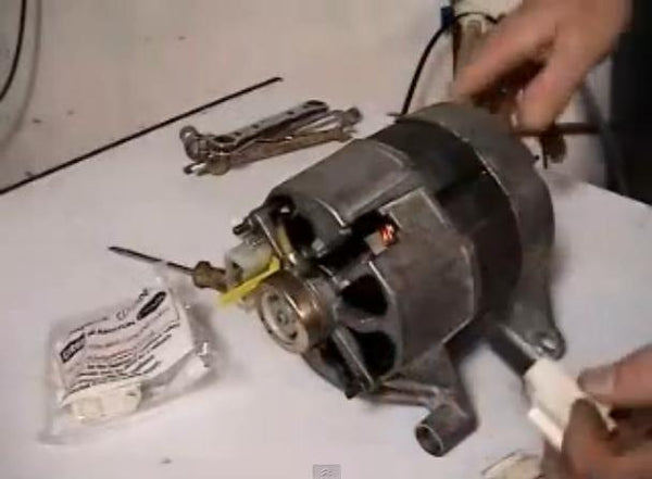 How to replace washing machine carbon brushes on Hotpoint, Creda, Etc