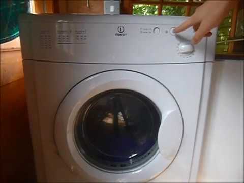 indesit Is60v Tumble dryer vented no heat when running