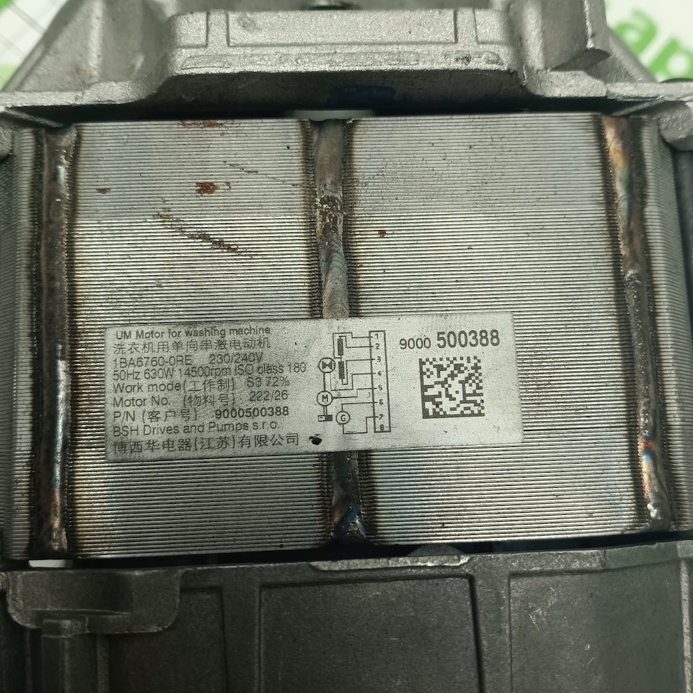 Bosch Neff Siemens Washing Machine Motor 00145678