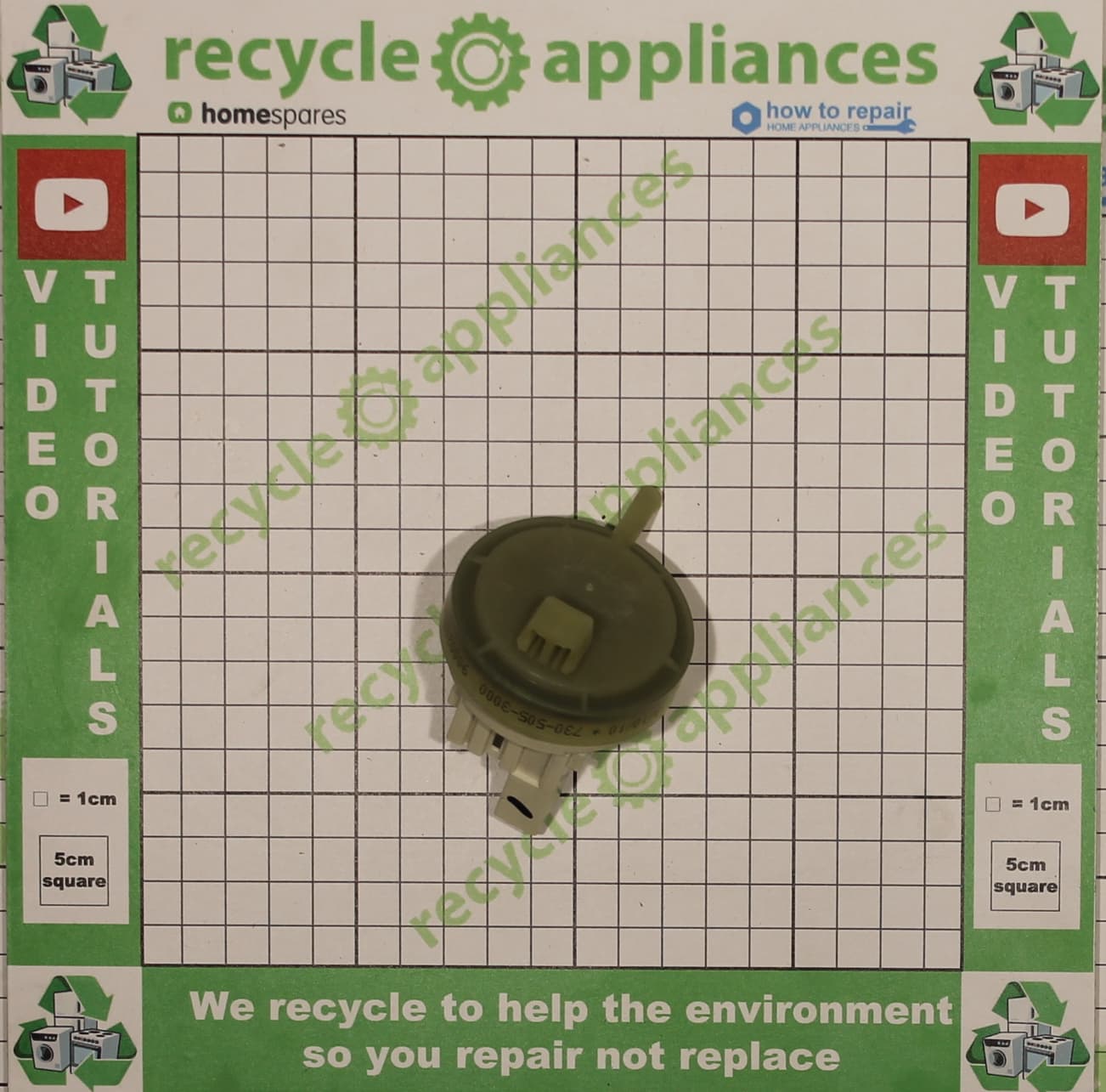 Genuine Washing Machine Pressure Switch 00604458