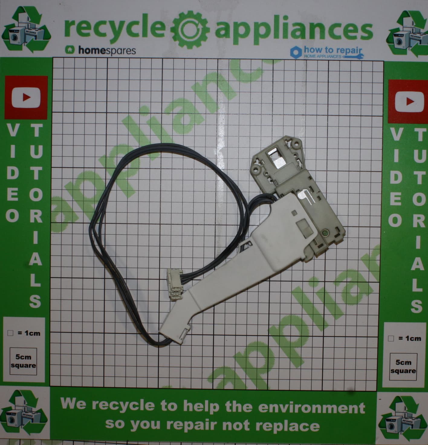 Genuine Washing Machine Door Interlock 1326587001