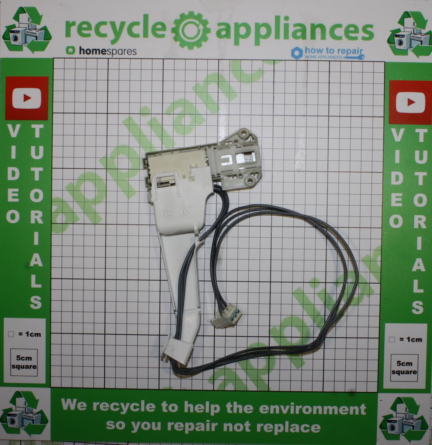 Genuine Washing Machine Door Interlock 1326587001