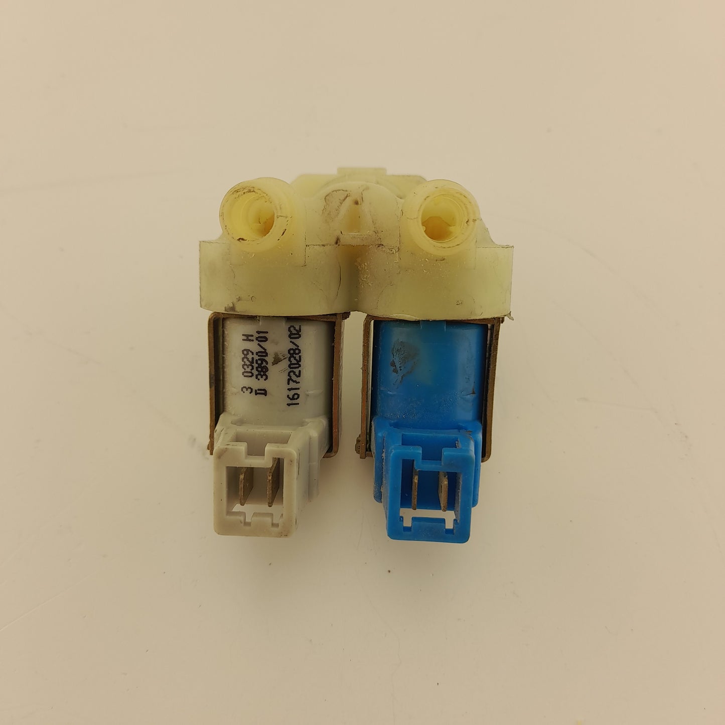 Washing Machine Water Double Solenoid Inlet Valve : 180Deg C00201982