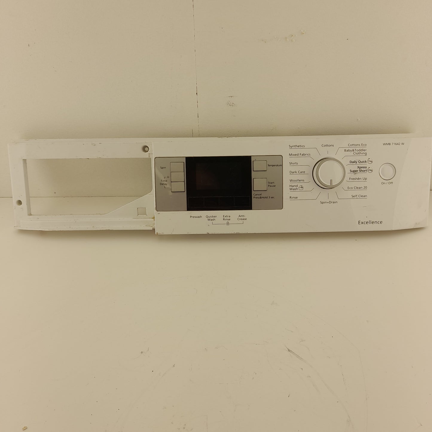 Beko WMB71642W Program PCB Printed Circuit Board 2427807430 With Facia Panel 2899409564