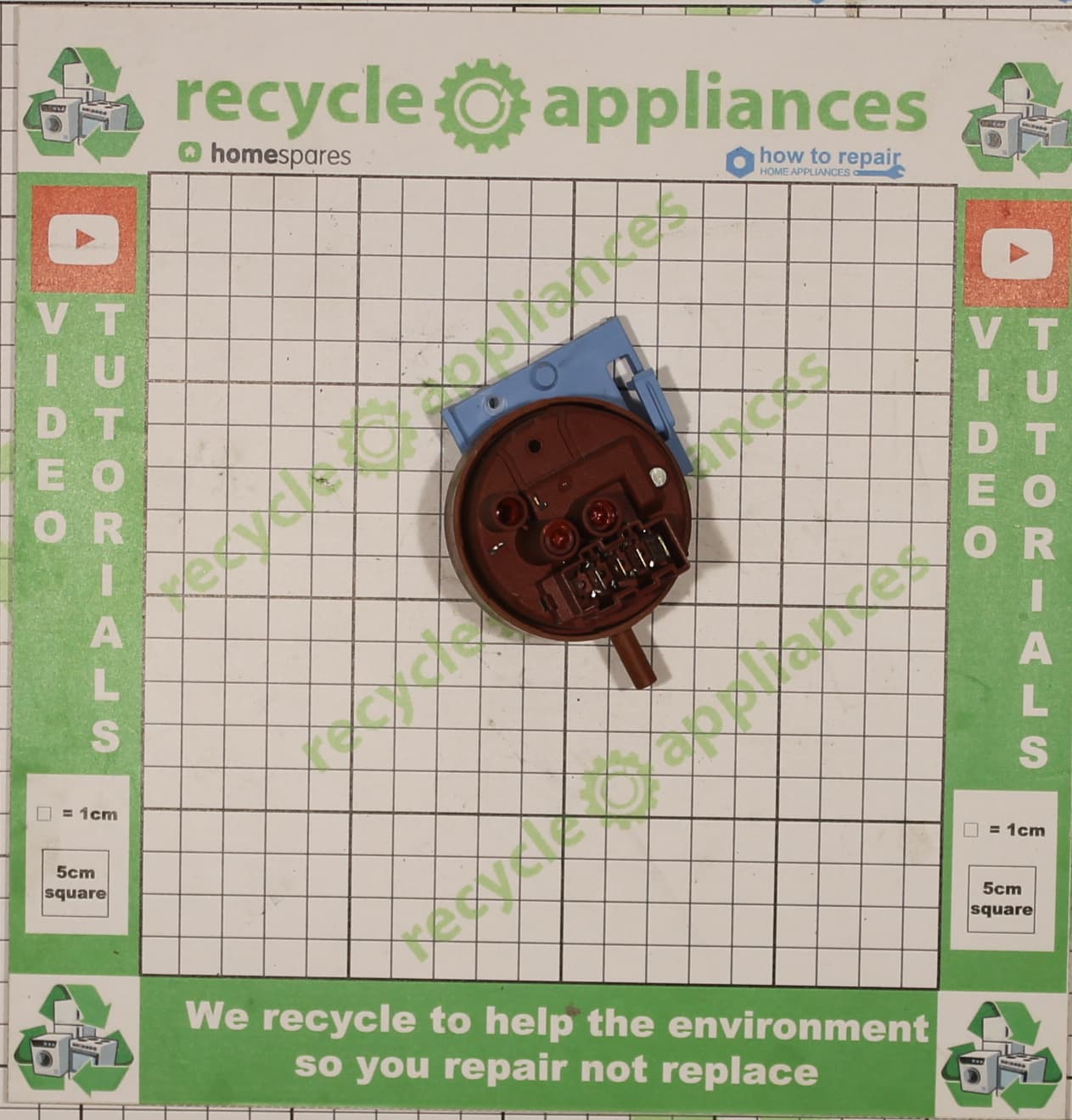 Washing Machine Water Level Pressure Switch 32000553