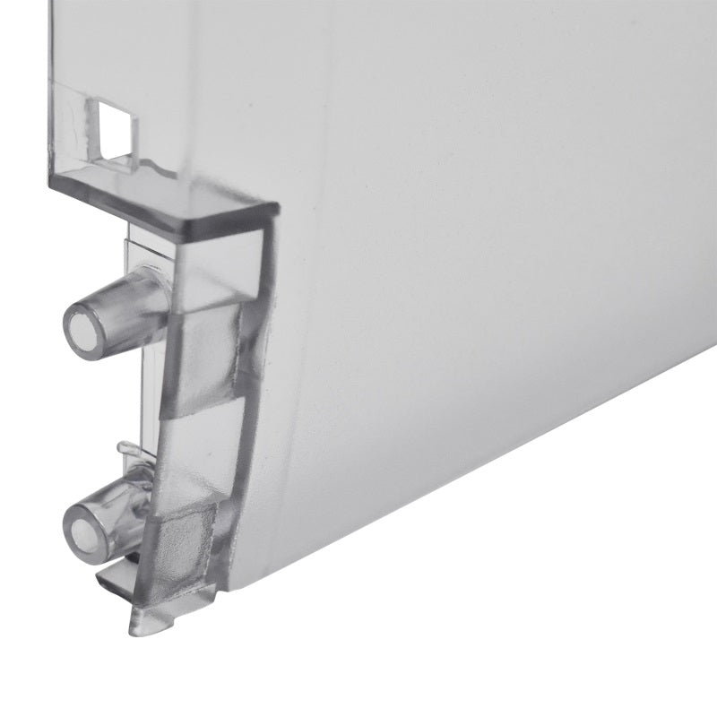 Beko Lower/Middle Freezer Drawer Front, Natural Grey, 460 X 160mm C00867958
