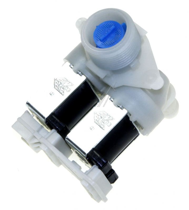 Whirlpool Cold Water Double Solenoid Inlet Valve : 180Deg. With 12 Bore Outlets 481010623017
