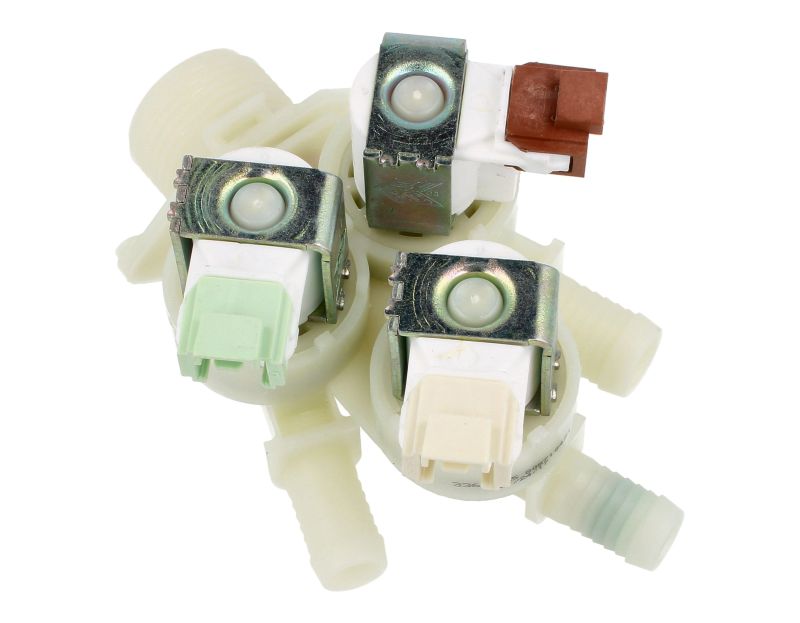 Electrolux Group Cold Water Triple Inlet Solenoid Valve 8087104157