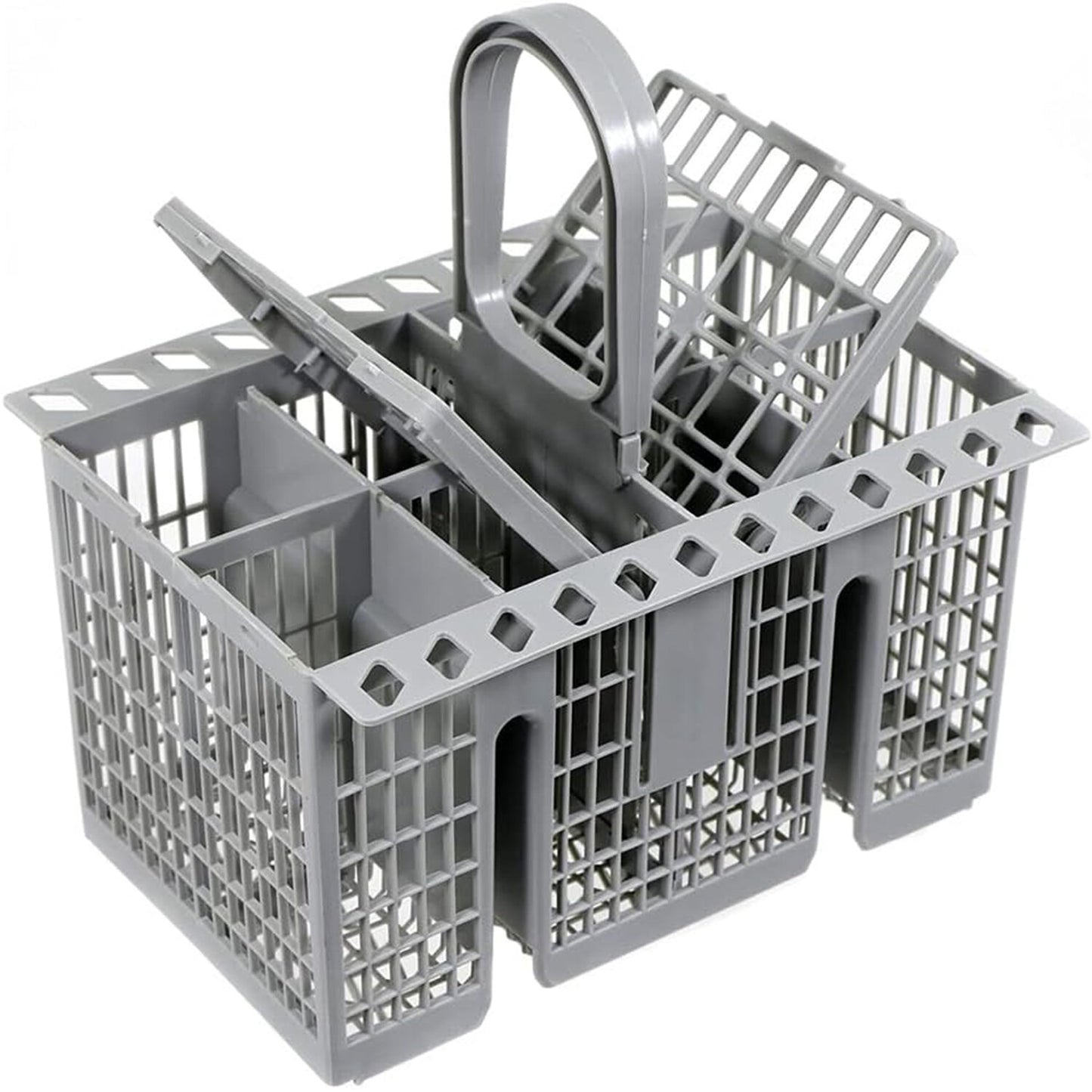 Ariston Bauknecht Hotpoint Indesit Whirlpool Dishwasher Cutlery Basket (with Side Slots) 488000386607