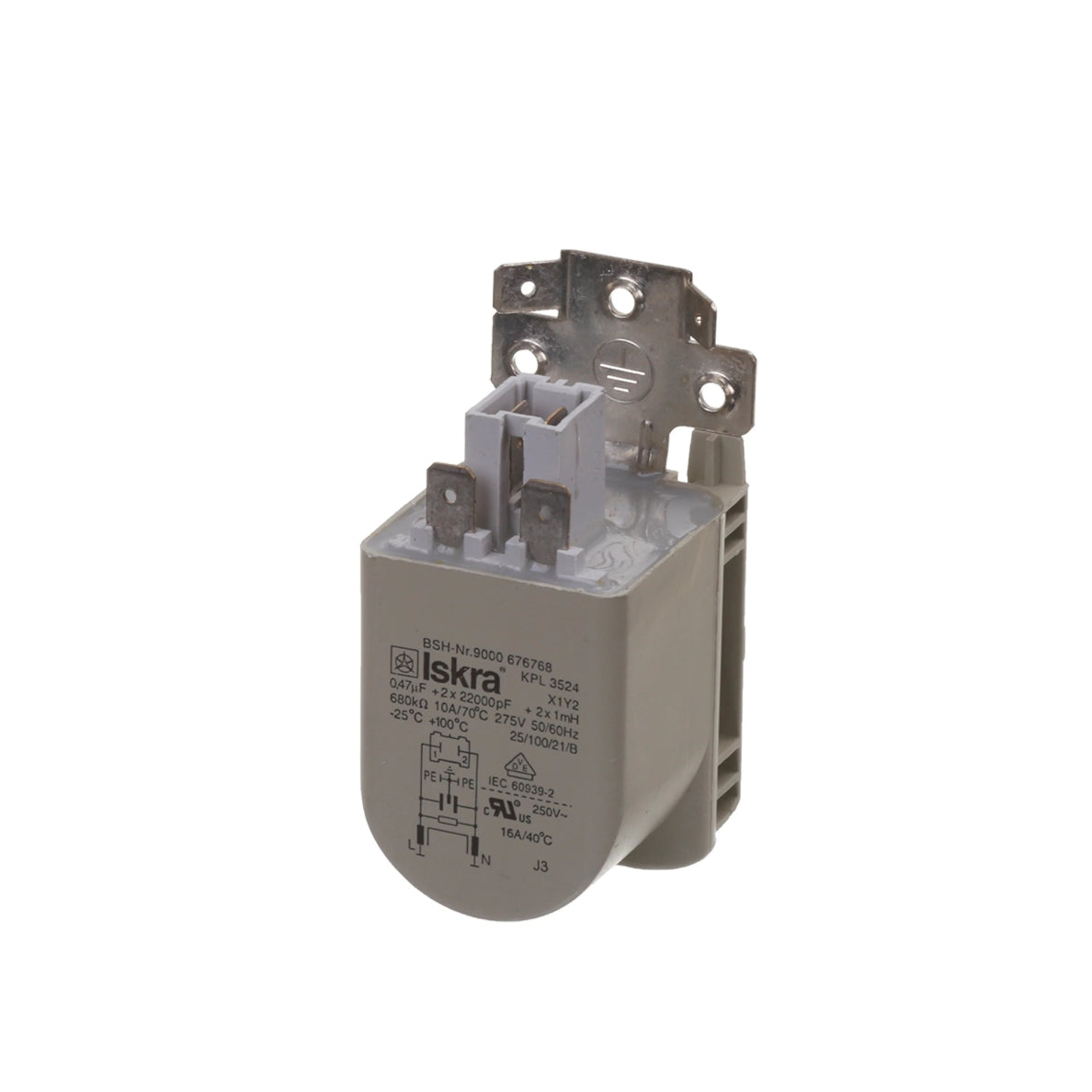 Bosch Neff Siemens Washing Machine Radio Interference Filter Suppressor 0.47µF 00623842