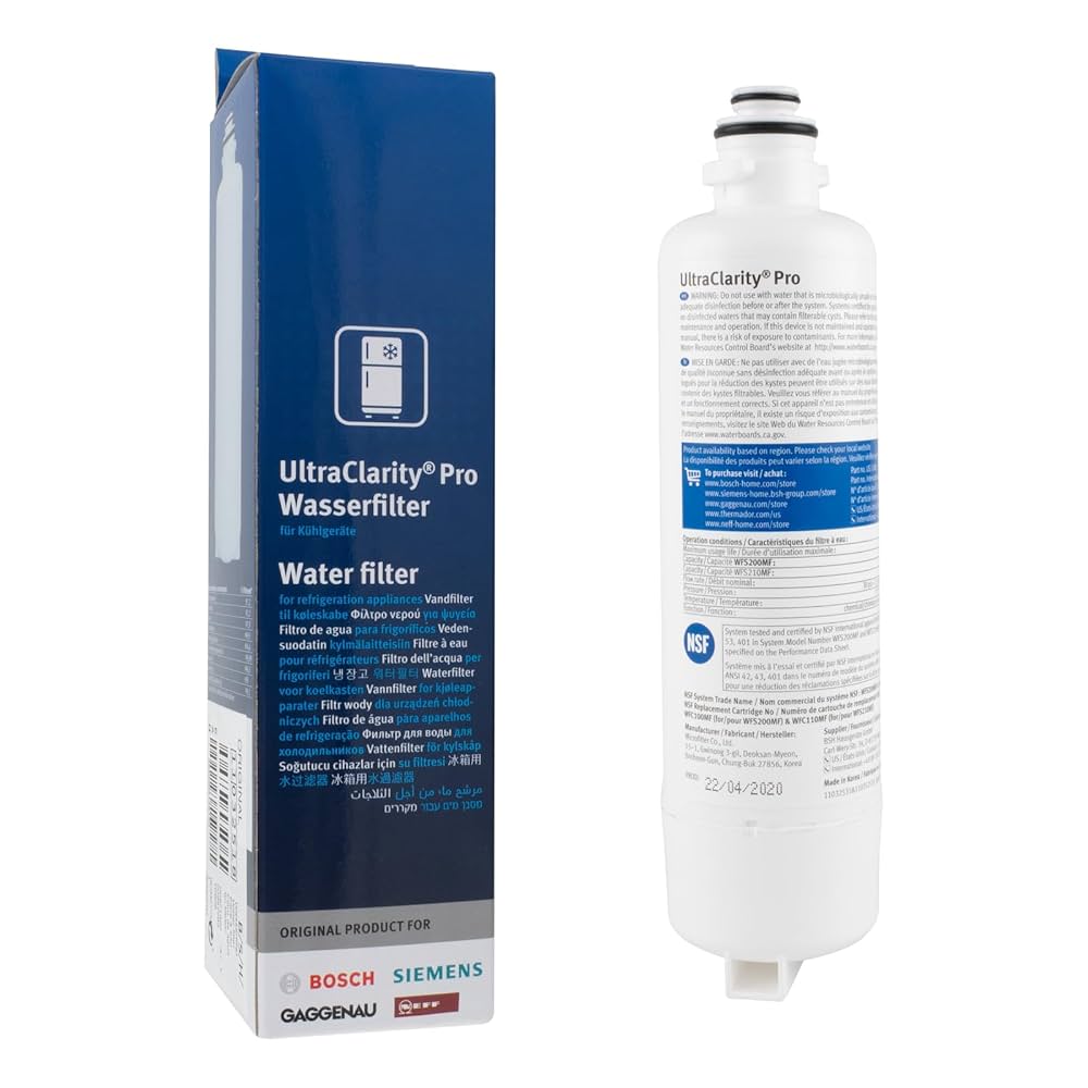 Bosch Neff Siemens Refrigerator Fridge Freezer Water Filter Cartridge 11032518