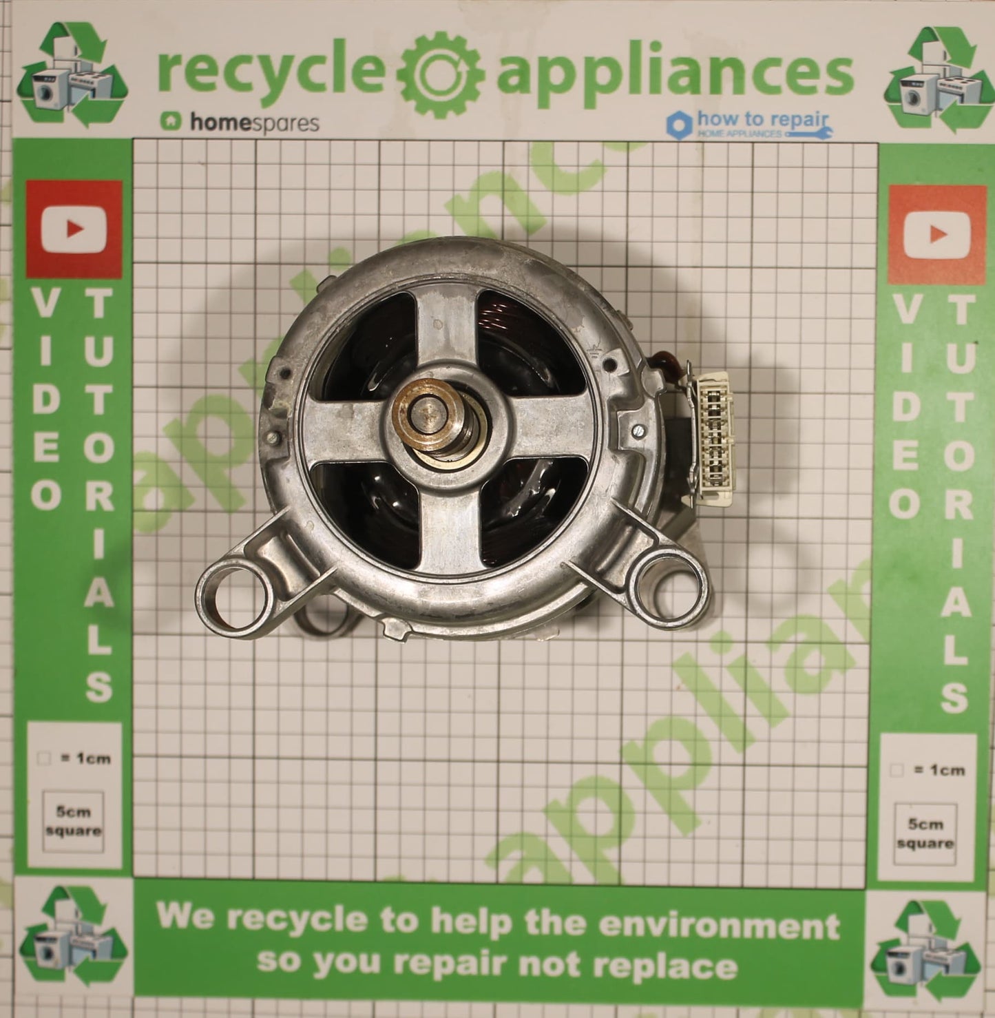 Washing Machine Motor : NIDEC SOLE 20584.453 C00263959