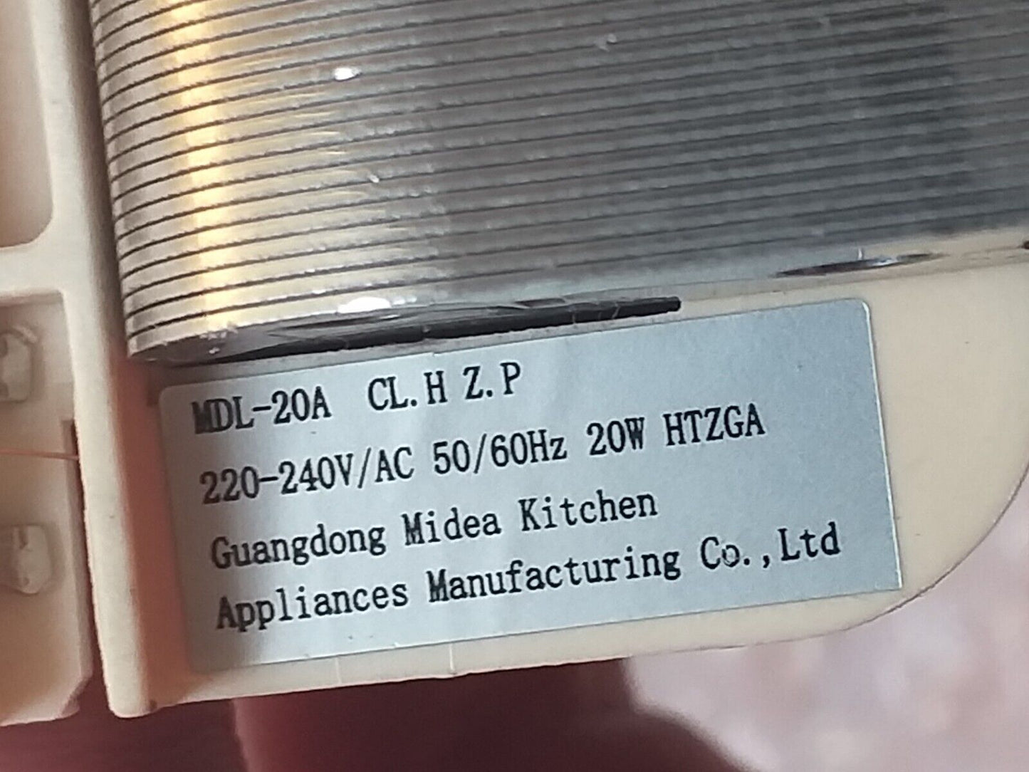 Guangdong Midea Cookology Cooker Oven Cooling Fan Motor MDL-20A