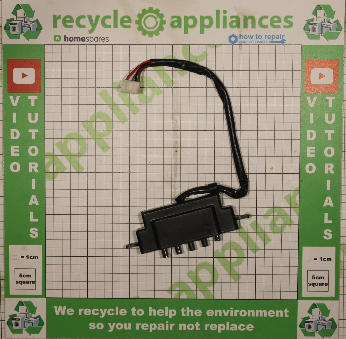 Cookology Midea Cooker Hood On Off Lights 3-Speed Motor Printed Circuit Board