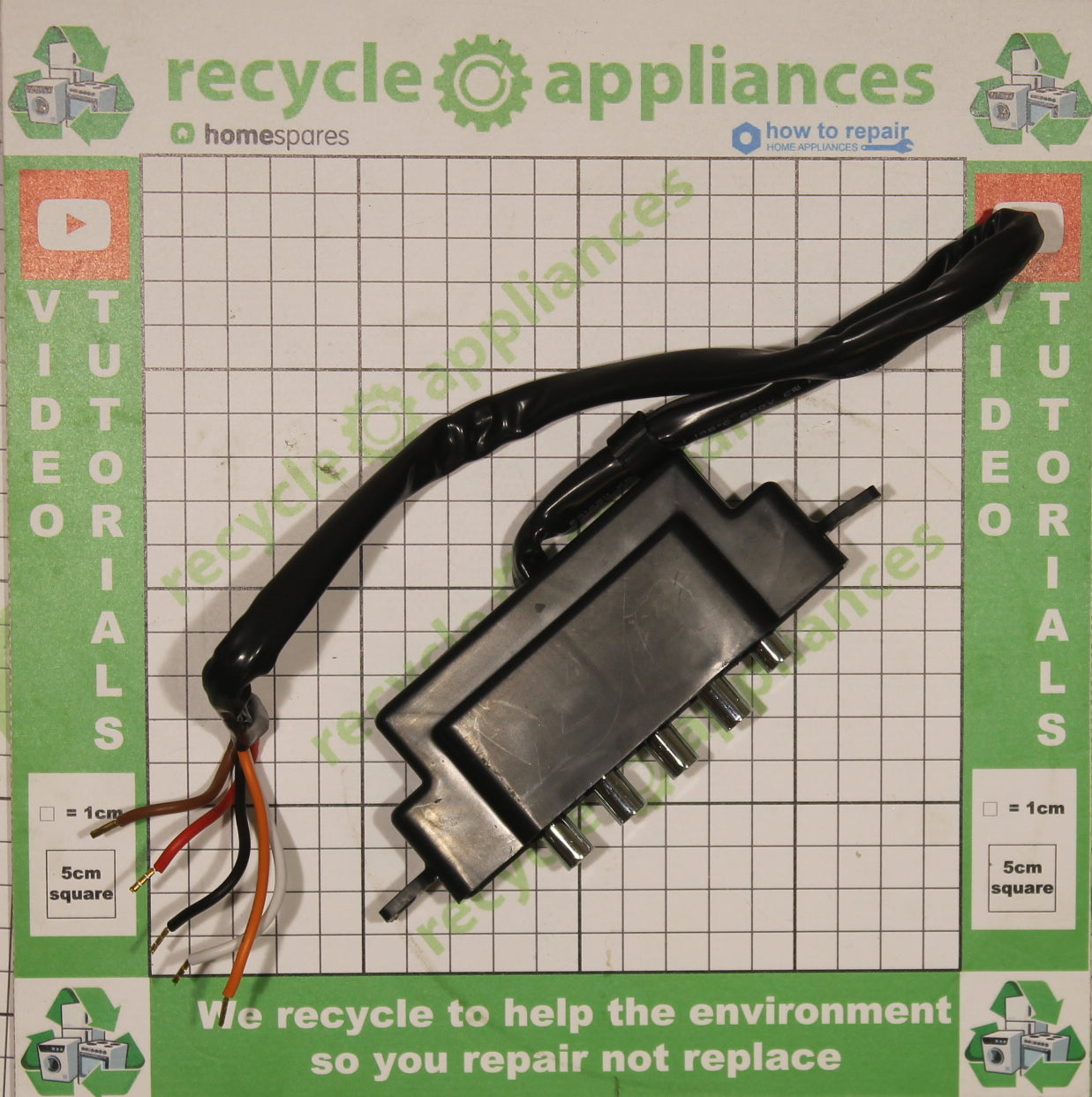 Cookology Midea Cooker Hood On Off Lights 3-Speed Motor Printed Circuit Board