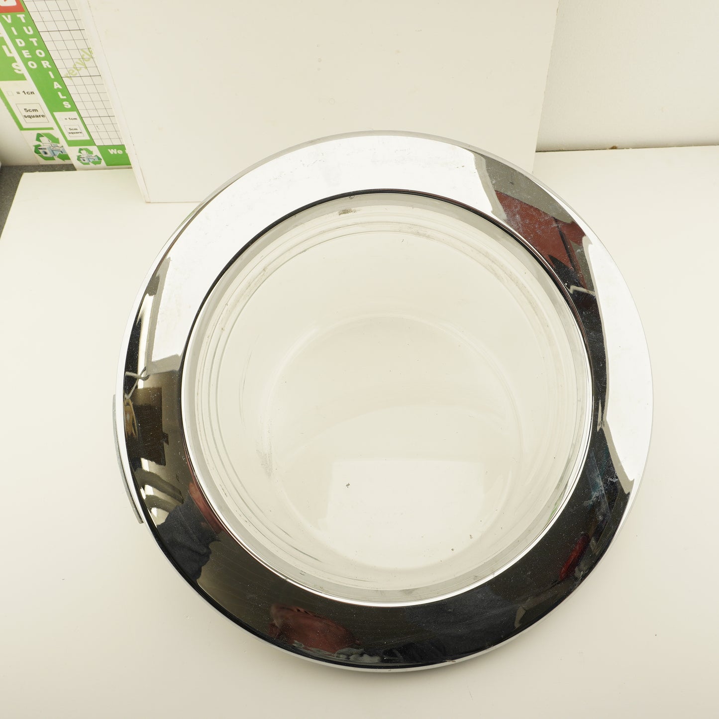 Miele Washing Machine Door Assembly, Including Hinge, Catch, Glass Bowl 06044801 5753075 06627093