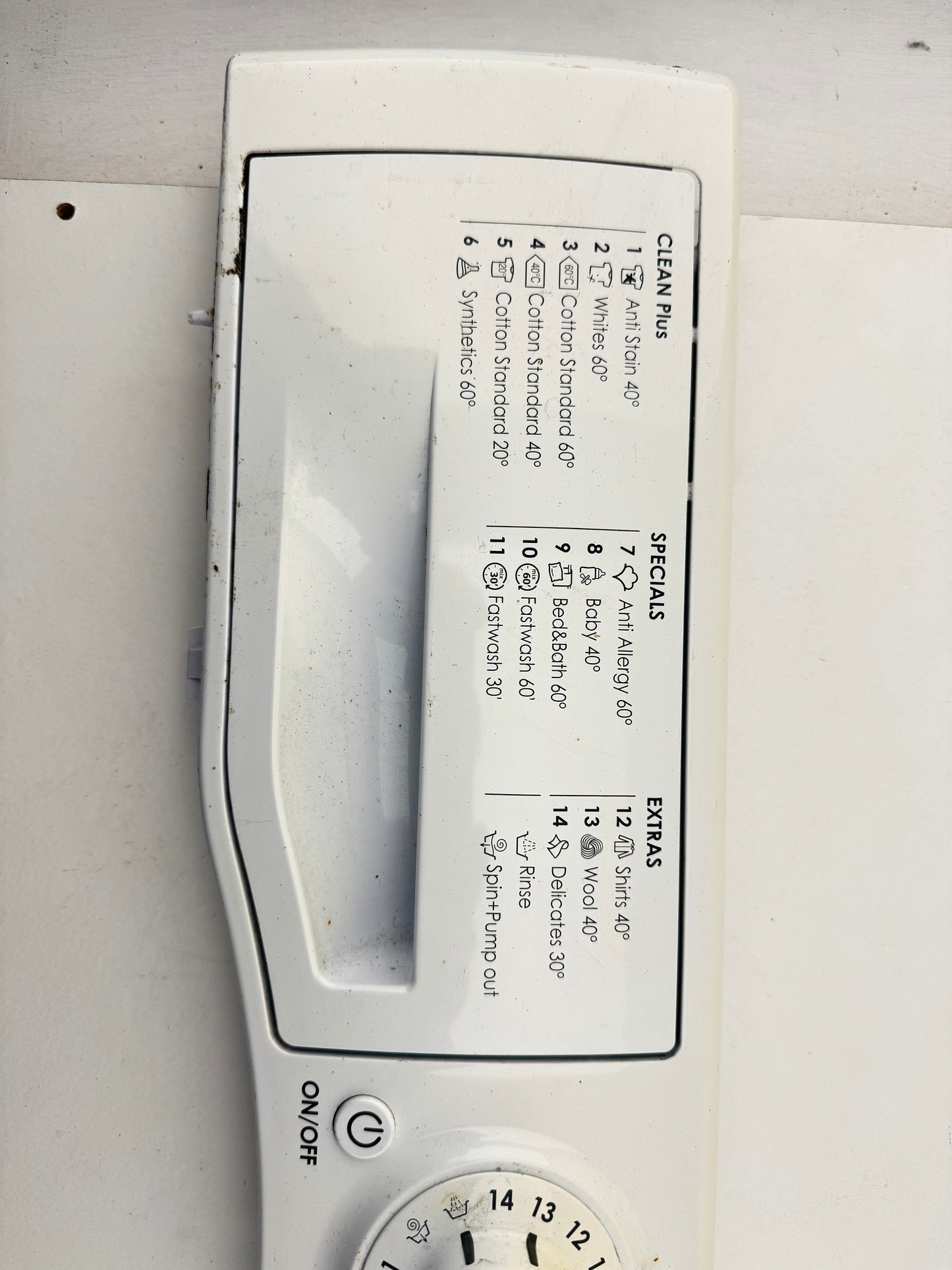 Display Board with PCB for Hotpoint WMFG 741P UK Programmed C00293592 482000032025