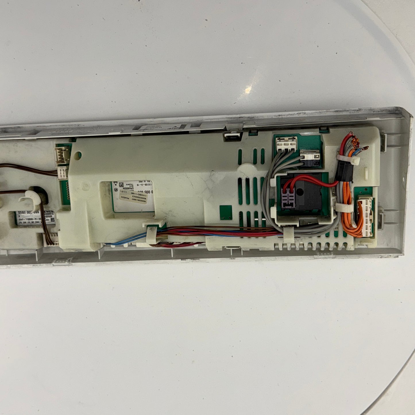 Washing Machine PCB Module 00668831 with facial panel of Bosch wae24467uk/10