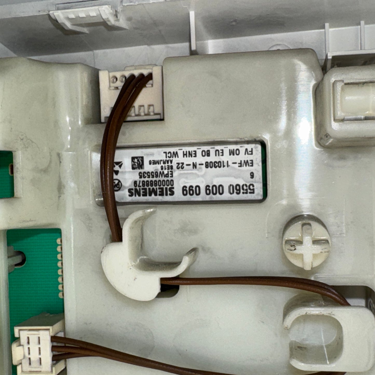 Washing Machine PCB Module 00668831 with facial panel of Bosch wae24467uk/10