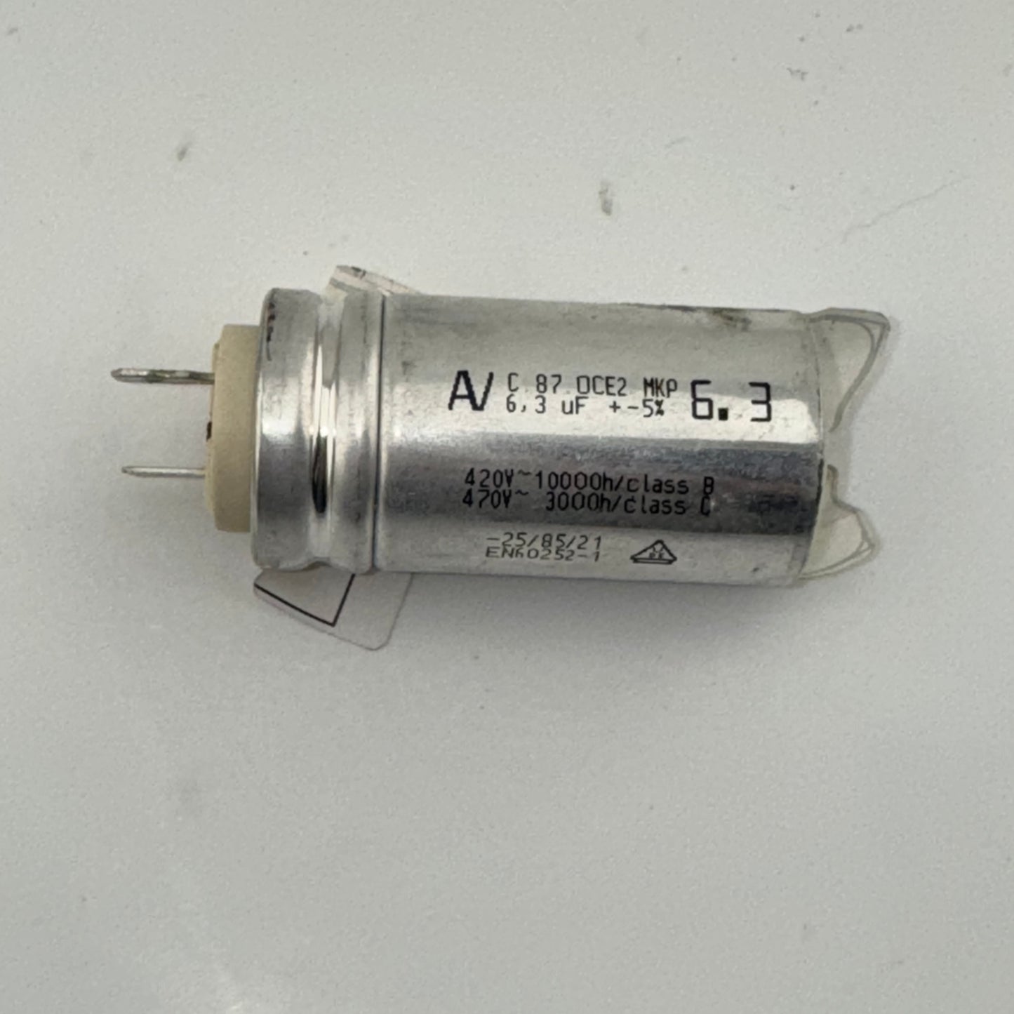 Smeg Cooker Hood Extractor Capacitor 6.3Uf