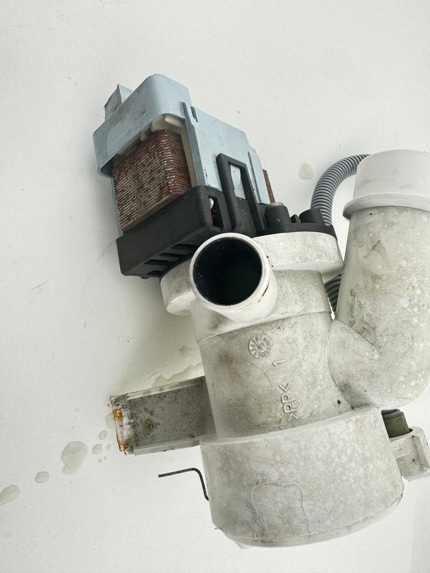 Hoover / Candy / Haier Drain Pump Assembly : Askoll Mod. M253 ART RR0720 41018403