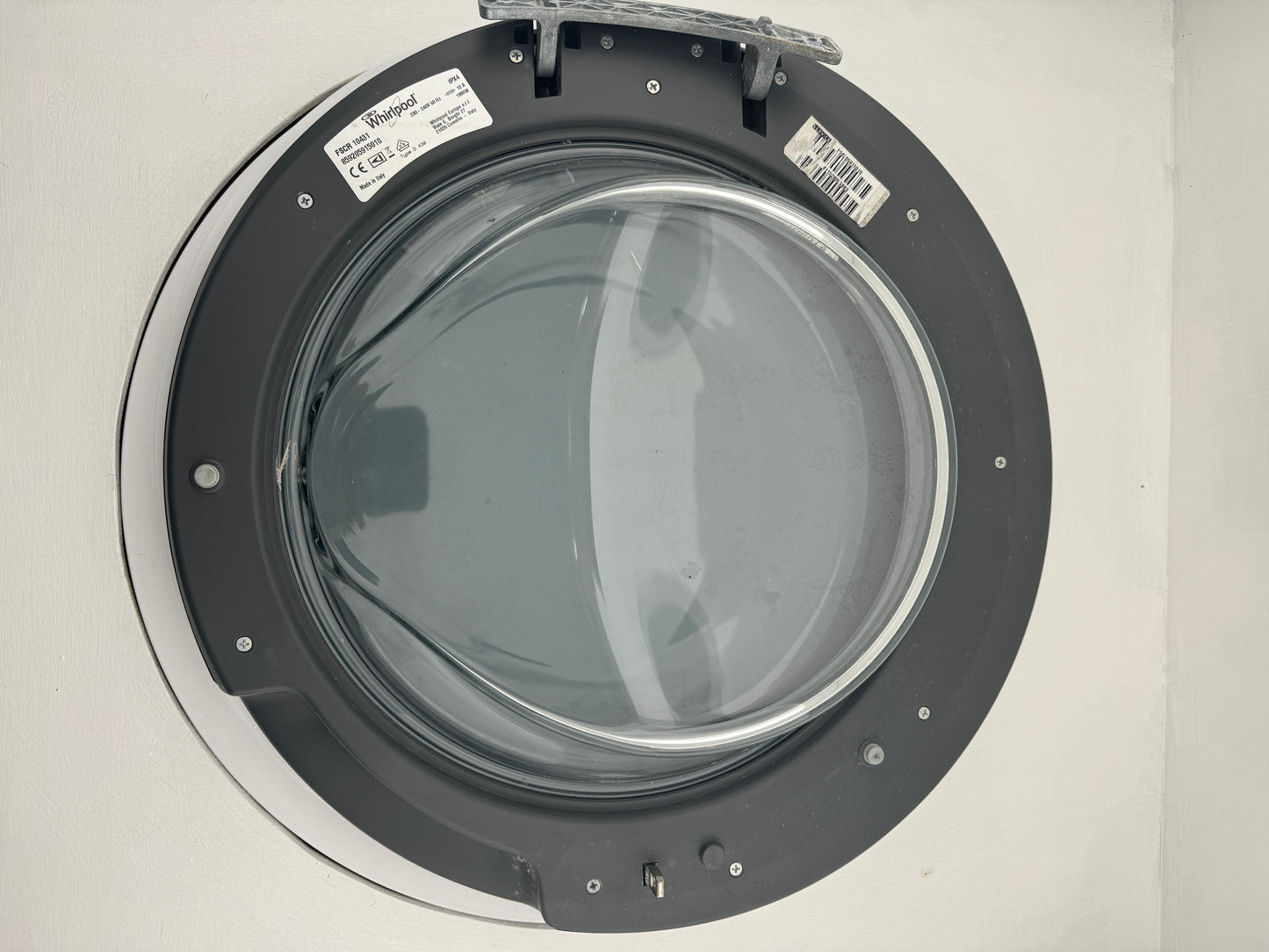 Whirlpool FSCR10431 859205915010 Washing Machine Complete Door Including Hinge