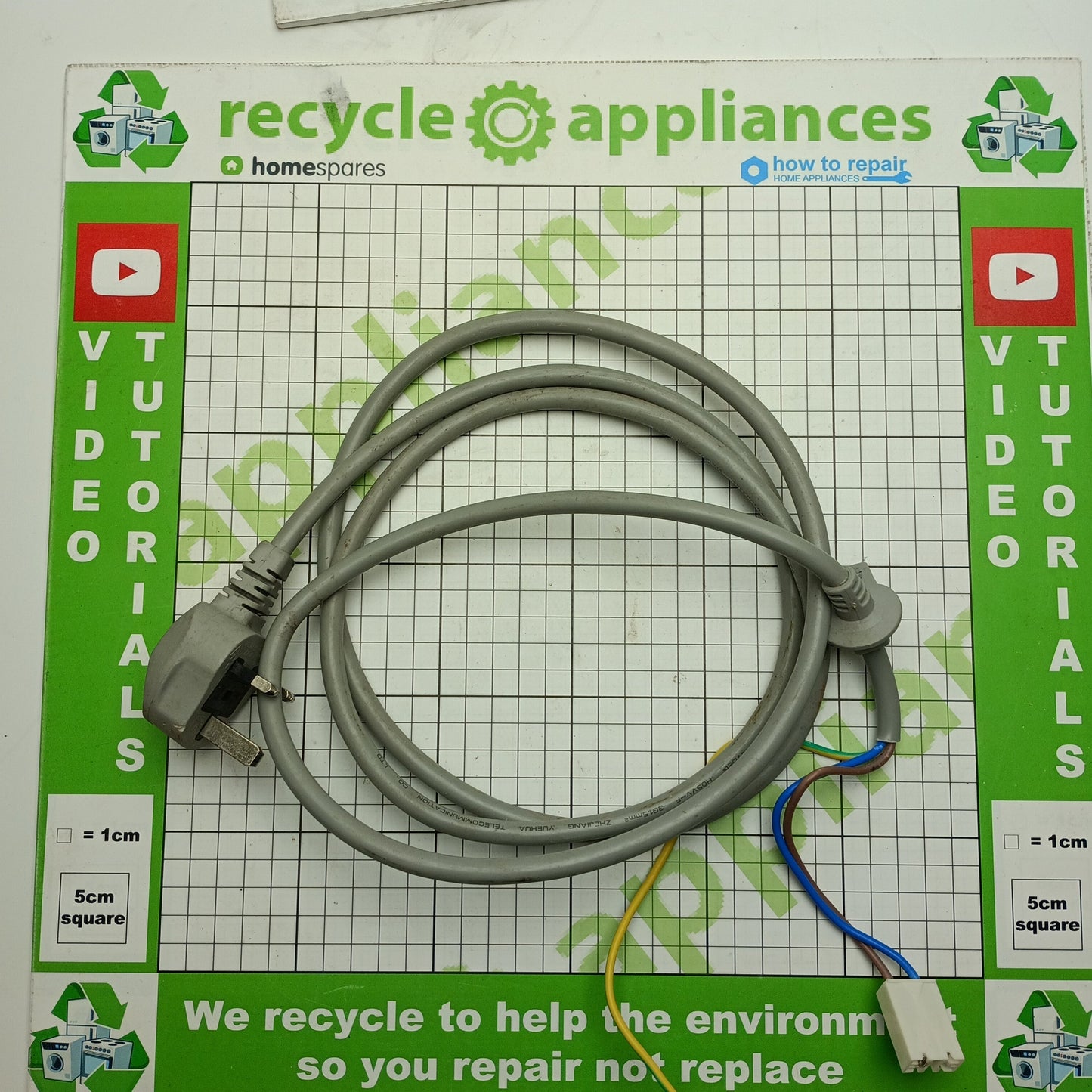 Samsung Washing Machine Power Cord Lead DC90-11229B With Plug