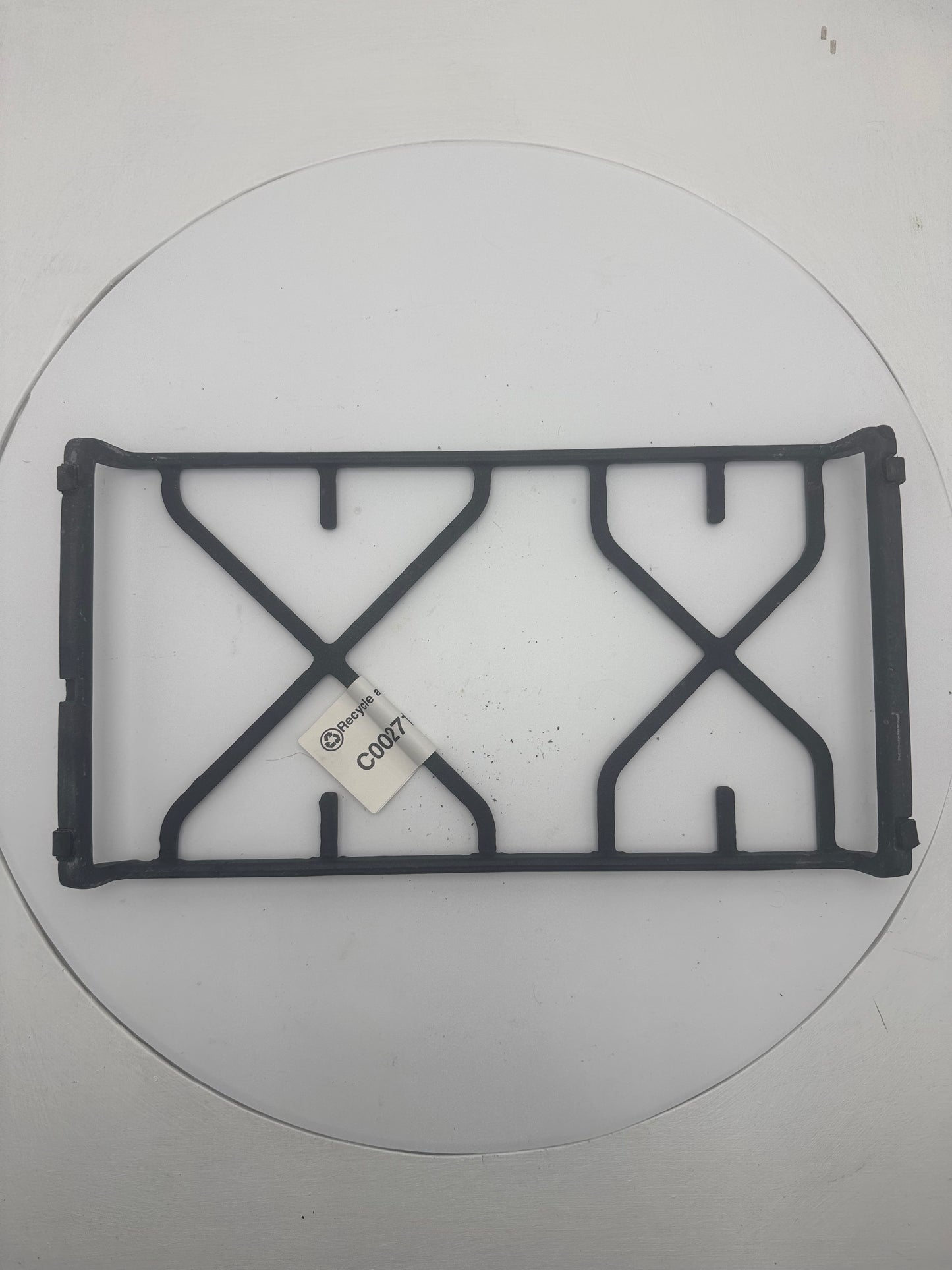 Indesit Cast Iron Griddle Grate Left IP7 J00678076 C00271262