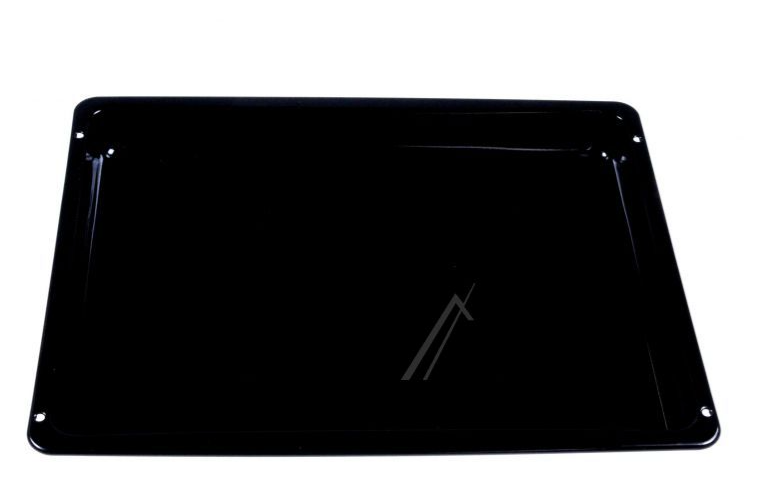 Beko Enamelled Grill Pan - Black : 462X372mm X 37mm Deep (Cookshop)